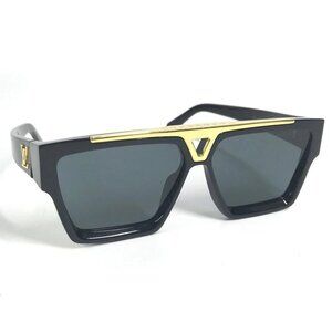 LOUIS VUITTON Z1502E Sunglasses-1.1 Evidence sunglasses acetate Black/Gold